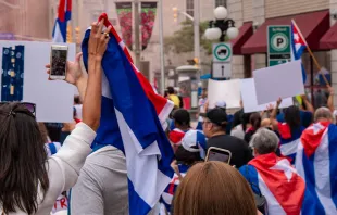 Protestas en favor del pueblo cubano en Ottawa (Canadá) / Crédito: Flickr de lezumbalaberenjena (CC BY-NC-ND 2.0) 