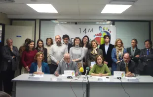 Principales representantes de asociaciones pro vida en España. Foto: Red Madre 