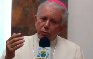 Mons. Ramón Castro Castro. Foto: Captura de YouTube oficial. 
