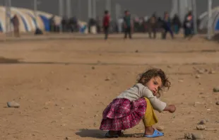 Una niña iraquí en un campo de refugiados. EU/ECHO/Peter Biro 