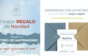 Proyecto Amor Conyugal ofrece regalar sus retiros en Navidad. Cru00e9dito: Proyecto Amor Conyugal 