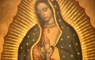 Réplica de imagen de la Virgen de Guadalupe. Crédito: ACI Prensa. 
