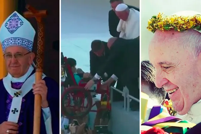 10 momentos que tal vez no viste del Papa Francisco en Chiapas