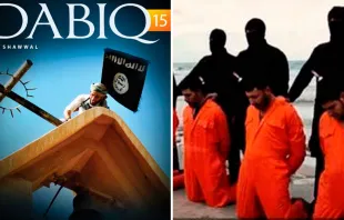 Revista Dabiq del Estado Islámico - cristianos decapitados por ISIS en febrero de 2015 