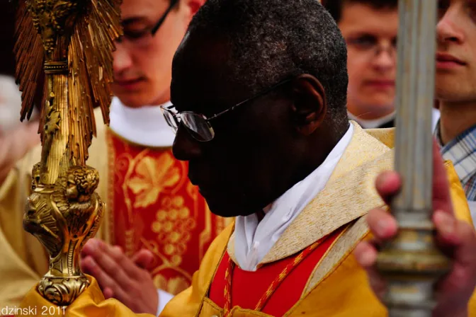 Cardenal Sarah nuevo Prefecto de Congregación para Culto Divino y Disciplina de los Sacramentos