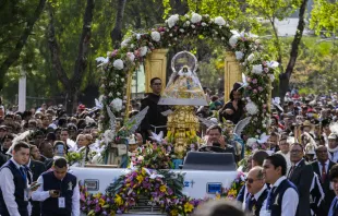 Romería de la Virgen de Zapopan, este 12 de octubre de 2022. Crédito: Twitter oficial de Enrique Alfaro, gobernador de Jalisco. 