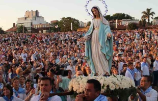 9u00b0 Gran Rosario de Bendiciones para las Familias, Montevideo, Uruguay. 