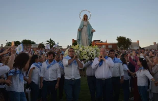 Rosario de las Familias en Montevideo / Foto: CBello ICM 