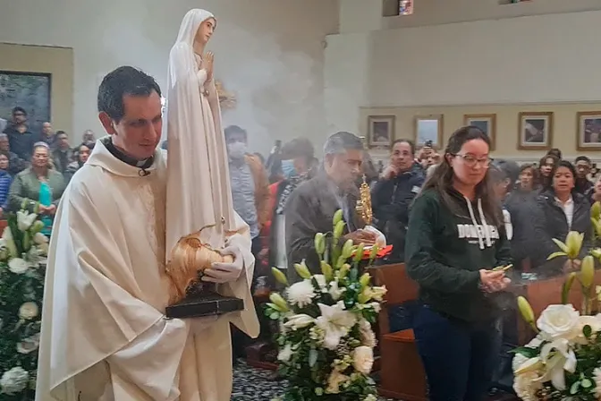 Jóvenes se unieron espiritualmente a la JMJ Lisboa 2023 en vigilia con la Virgen de Fátima