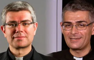 P. Ángel Pérez López y P. Israel Pérez López. Créditos: El Pueblo Católico / Arquidiócesis de Denver 