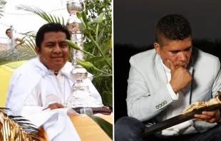 Los sacerdotes Germain Muñiz García e Iván Añorve Jaimes. Fotos: Facebook Diócesis Chilpancingo-Chilapa 