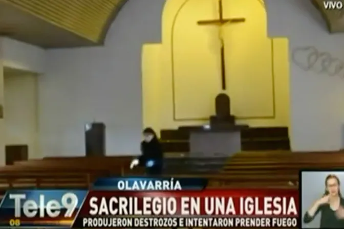 [VIDEO] Brutal ataque contra iglesia en Argentina