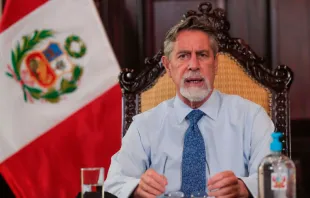 Presidente de Perú, Francisco Sagasti / Crédito: ANDINA/Prensa Presidencia. 
