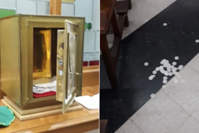 Profanan sagrario y atacan con pintura tres iglesias en Argentina