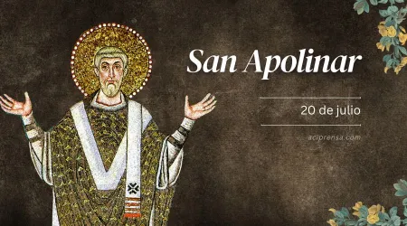 Hoy celebramos a San Apolinar mártir, el tenaz obispo de Rávena