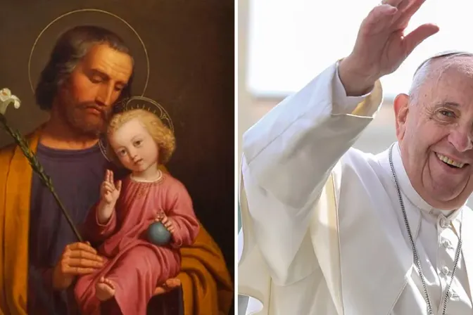 Papa Francisco anima a elegir a San José como guía en los momentos de dificultad