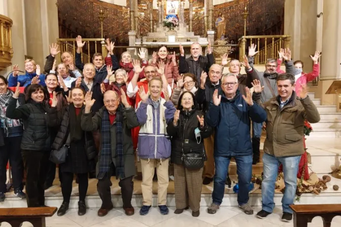 Jubileo en la parroquia Santa María del Silencio, dedicada a los sordos, por sus 50 años