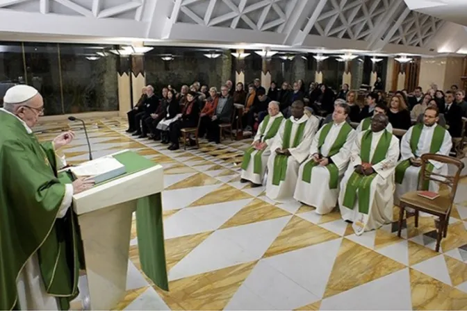 Papa Francisco: Los que blasfeman están cerrados al perdón