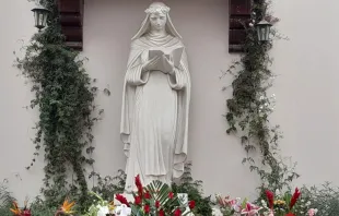 Imagen de Santa Rosa de Lima en el Santuario de Santa Rosa en la capital peruana. Crédito: Walter Sánchez Silva / ACI Prensa