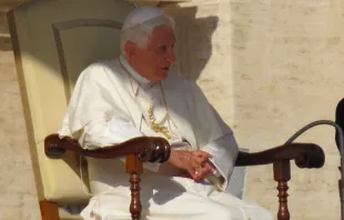Imagen referencial de Benedicto XVI. Crédito: Vatican Media 