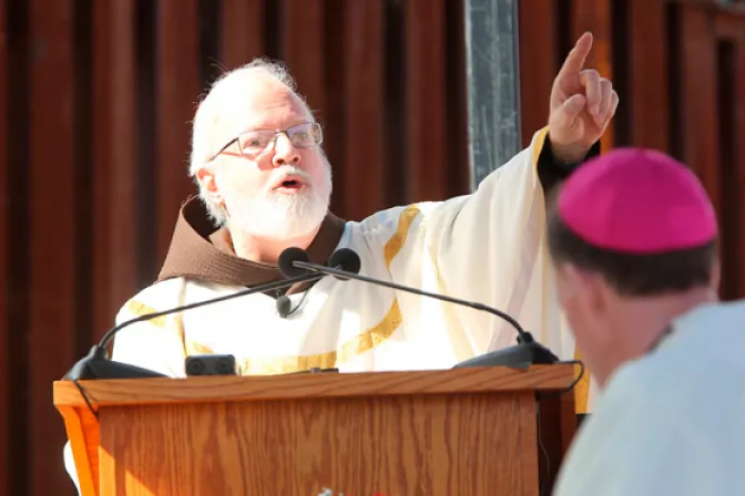 Nuestro Dios ama a los inmigrantes, asegura Cardenal O’Malley en frontera EEUU-México