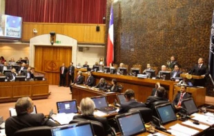 Cu00e1mara de Senadores de Chile. Foto: Senado Chile 