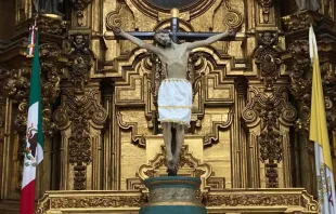 Imagen del Señor de la Salud en el Altar de los Reyes de la Catedral Metropolitana de México. Crédito: Cortesía Cabildo Metropolitano. 
