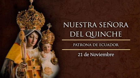 Cada 21 de noviembre se celebra a Nuestra Seu00f1ora de la Presentaciu00f3n del Quinche