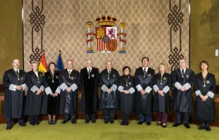 Miembros del Tribunal Constitucional de España en enero de 2023. Crédito: Tribunal Constitucional 