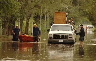 Temporal en Argentina / Foto: Municipalidad de Santa Rosa 