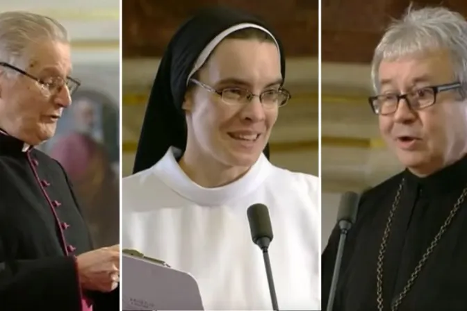 La comunidad religiosa húngara ofreció al Papa Francisco testimonios de amor a Cristo