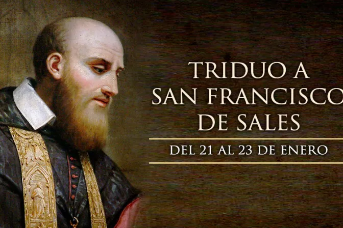 Triduo a San Francisco de Sales, patrono de la prensa católica