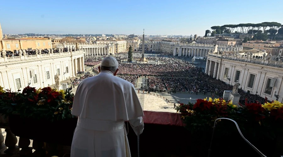 Urbi e Orbi del Papa Francisco este 25 de diciembre de 2022. Cru00e9dito: Vatican Media?w=200&h=150