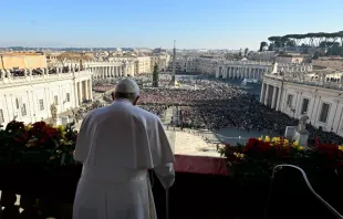 Urbi e Orbi del Papa Francisco este 25 de diciembre de 2022. Crédito: Vatican Media 
