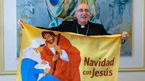 El Cardenal Sturla presentó las nuevas balconeras y propuso los pasos hacia la Navidad. Crédito: Romina Fernández/Iglesia Católica Montevideo 