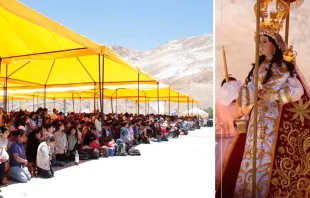 V Fiesta Juvenil de la Fe en el Santuario de la Virgen de Chapi / Foto: Facebook Arzobispado de Arequipa 