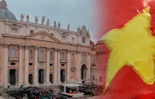 El Vaticano. Foto: ACI Prensa / Bandera de Vietnam. Foto: Flickr Pau Garcia Solbes (CC-BY-NC-SA-2.0) 