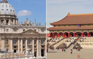 El Vaticano y la Ciudad Prohibida de Pekín. Foto: ACI Prensa y Flickr 