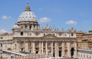 Basílica de San Pedro del Vaticano. Foto: Daniel Ibanez (ACI Prensa) 