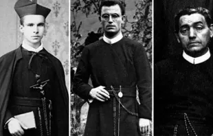 Vicente Nicasio, Ángel Martínez y Antonio Girón, 3 de los 12 nuevos mártires. Foto: Vatican Media 
