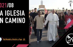 Imagen del video del Papa de agosto 2021. Crédito: Red mundial de Oración del Papa 