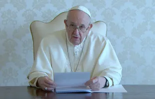 Video mensaje del Papa Francisco a Irak. Foto: Captura  