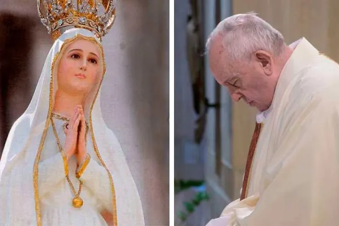 Papa Francisco hace este pedido a la Virgen Fátima en su día