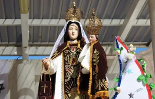 Imagen de la Virgen del Carmen. Crédito: Obispado de Copiapó 