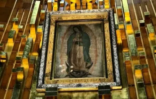 Imagen referencial / Imagen original de Nuestra Señora de Guadalupe en su santuario de Ciudad de México. Crédito: David Ramos / ACI Prensa. 