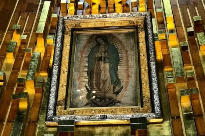 Esta es la primera fotografía de la Virgen de Guadalupe