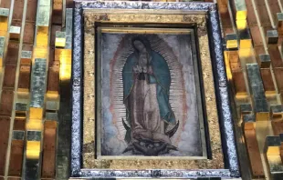 Imagen de la Virgen de Guadalupe. Foto: David Ramos / ACI Prensa. 
