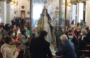 Virgen de Los Vu00e1squez. Cru00e9dito: Diu00f3cesis de Valparau00edso. 