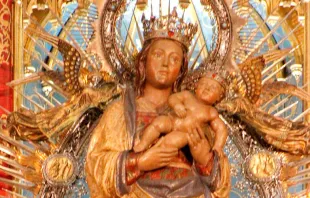 Virgen de la Almudena, patrona de Madrid (Espau00f1a). Foto: Wikipedia.  