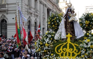 Procesiu00f3n de la Virgen del Carmen en Santiago de Chile / Foto: Comunicaciones Arzobispado de Santiago 